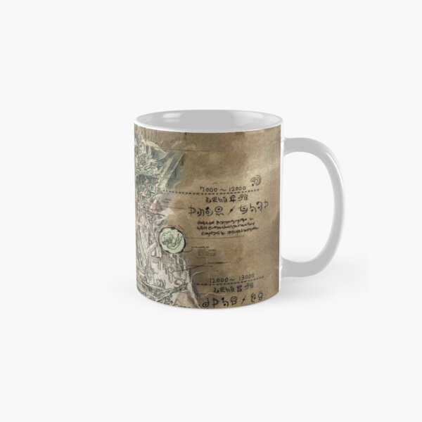 Made in Abyss - The Abyss Map Classic Mug RB0307 product Offical made in abyss Merch