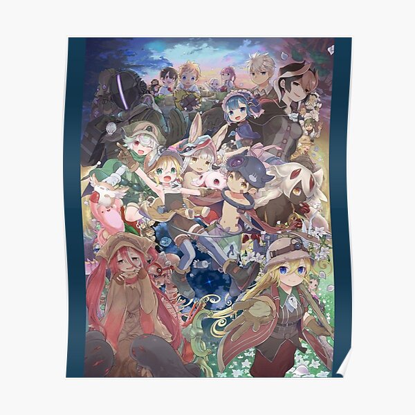 Abyss characters- Made in Abyss new season Poster RB0307 product Offical made in abyss Merch