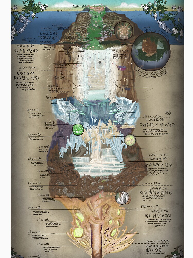 artwork Offical made in abyss Merch