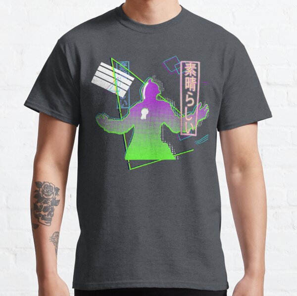 Made In Abyss - SUBARASHI - Outrun Design Classic T-Shirt RB0307 product Offical made in abyss Merch