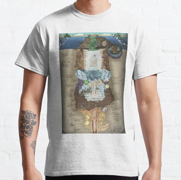 Made in Abyss • Abyss Chart Classic T-Shirt RB0307 product Offical made in abyss Merch